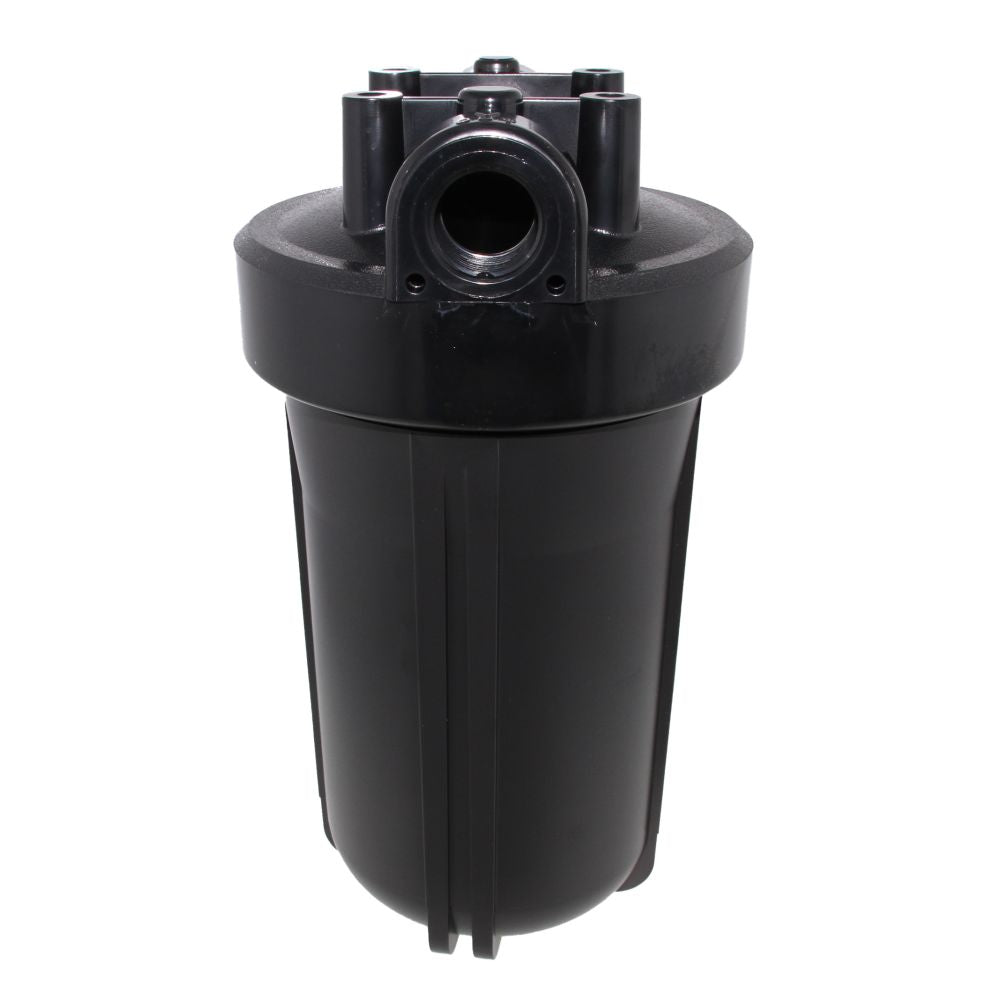 Neo-Pure, 10" Neo-Pure  Filter Housing Black Cap/Black Sump 3/4" No Pressure Relief