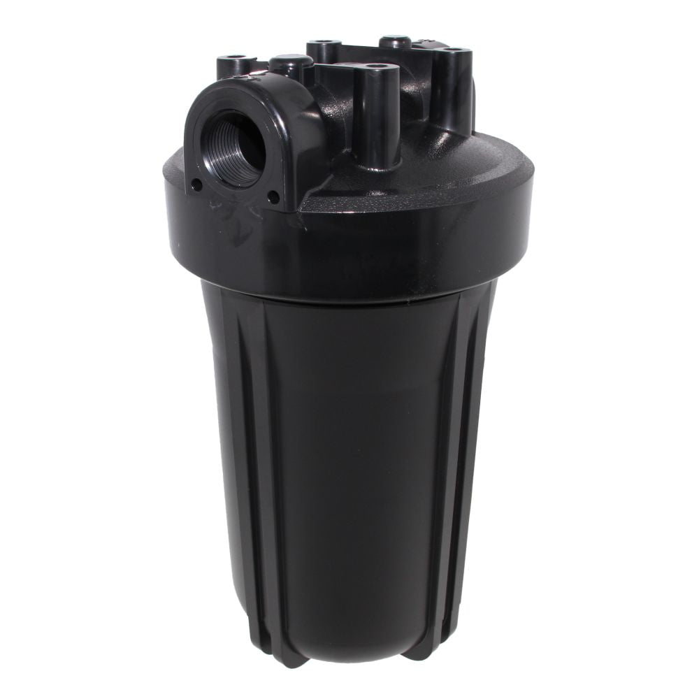 Neo-Pure, 10" Neo-Pure  Filter Housing Black Cap/Black Sump 3/4" No Pressure Relief