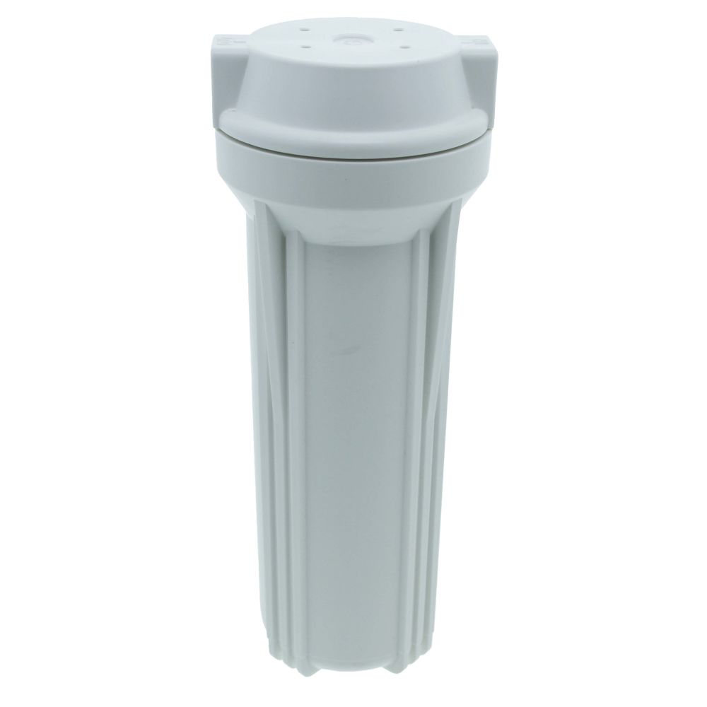 Neo-Pure, 10" Neo-Pure SlimLine Filter Housing White 1/4" No Pressure Relief