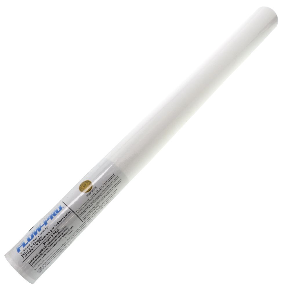 Watts, 2-1/2" x 29-1/4" Watts Flow-Pro Melt Blown Sediment Filter - 5 mic