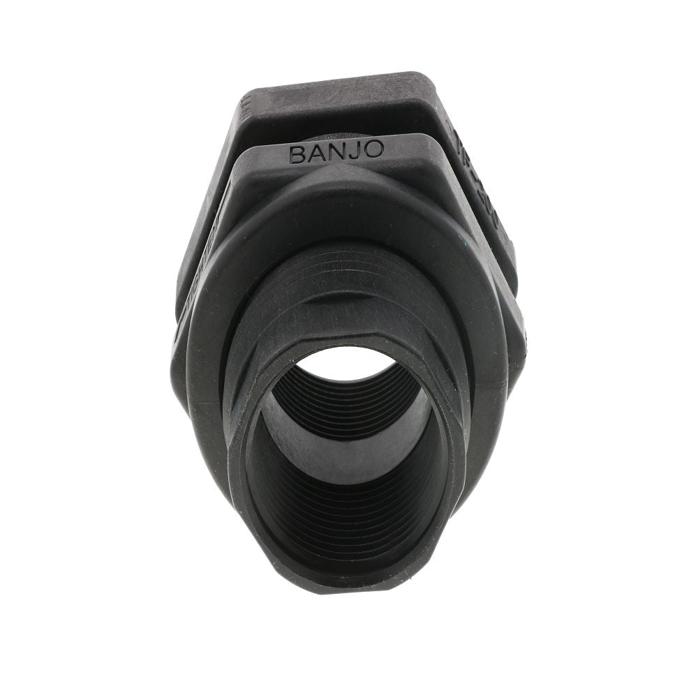 NEO, 2.00" Polypropylene Bulkhead Tank Fitting with EPDM Gaskets