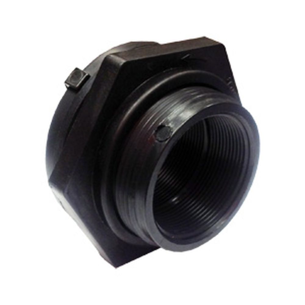 NEO, 2.00" Polypropylene Bulkhead Tank Fitting with EPDM Gaskets