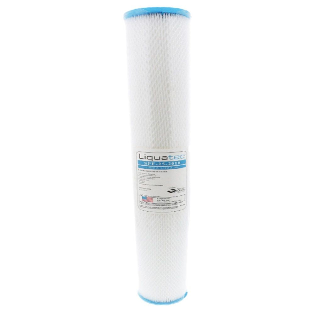 Liquatec, 20" x 2-3/4" Liquatec SPF Pleated - 10 mic