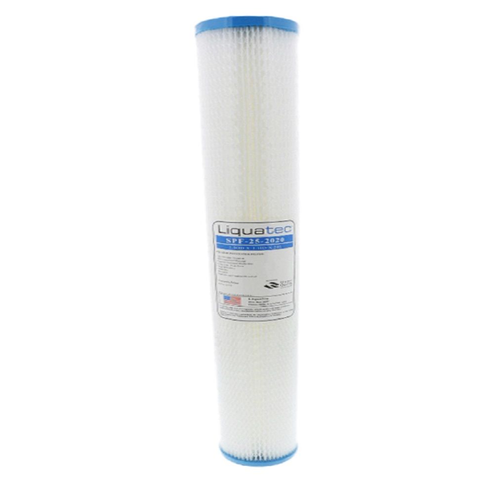 Liquatec, 20" x 2-3/4" Liquatec SPF Pleated - 20 mic