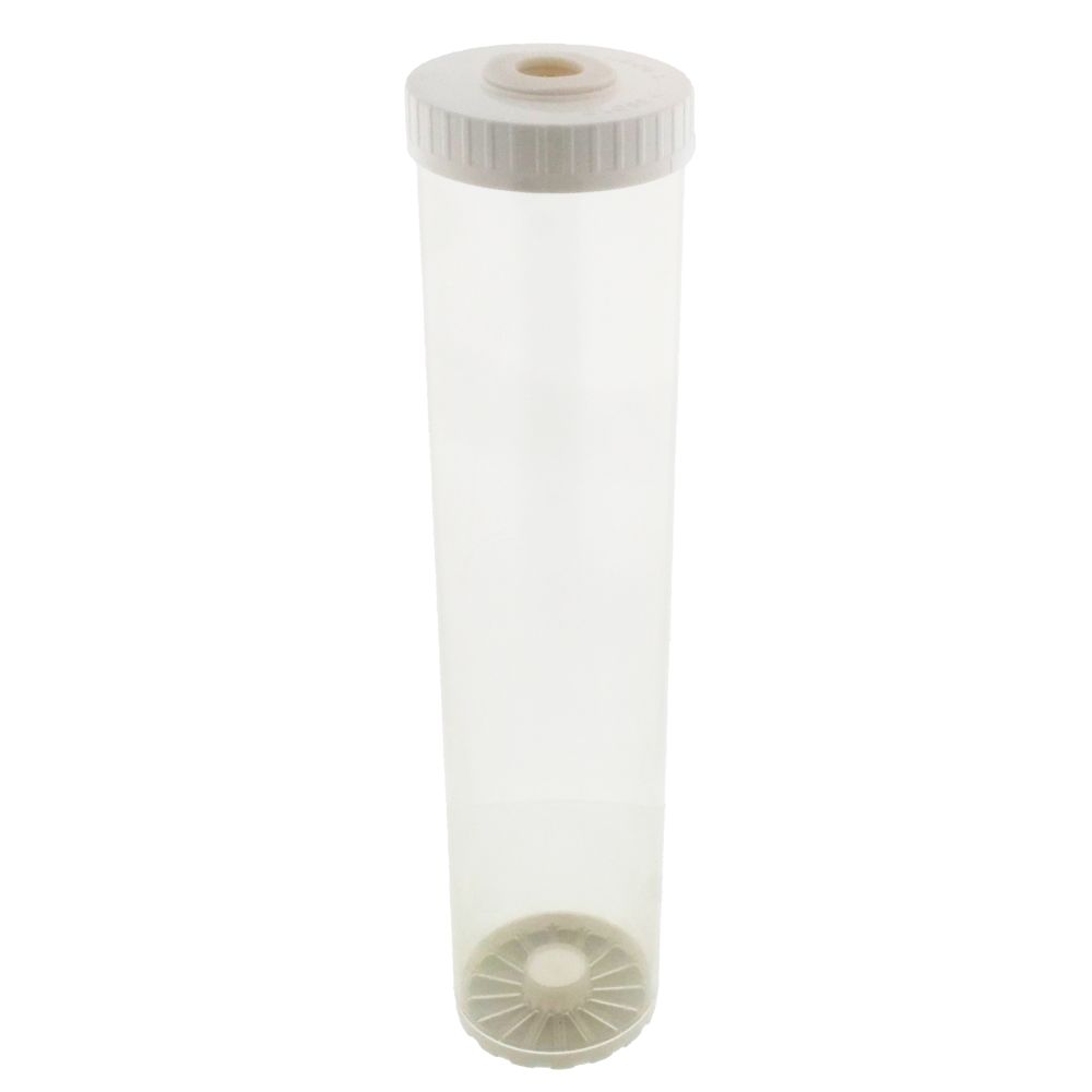 Hydronix, 20" x 4.5" Clear Empty Refillable Water Filter Cartridge