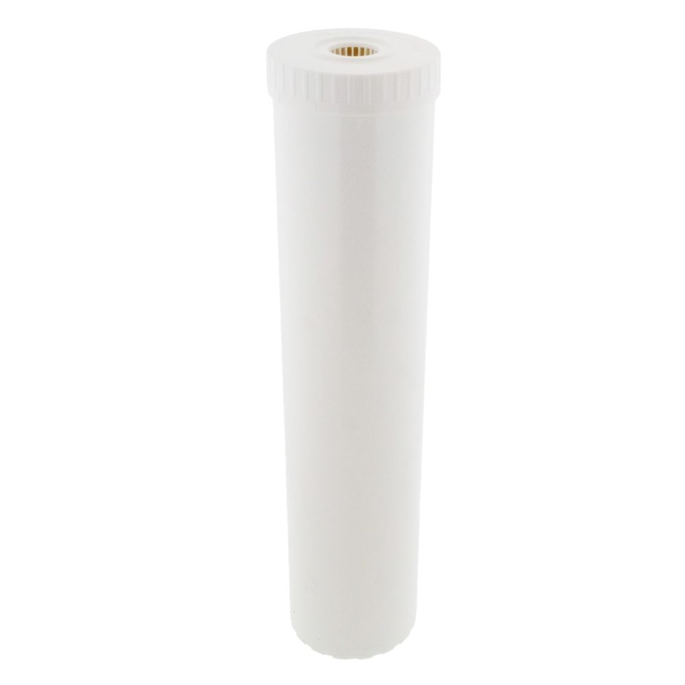 Hydronix, 20" x 4.5" White Empty Refillable Water Filter Cartridge