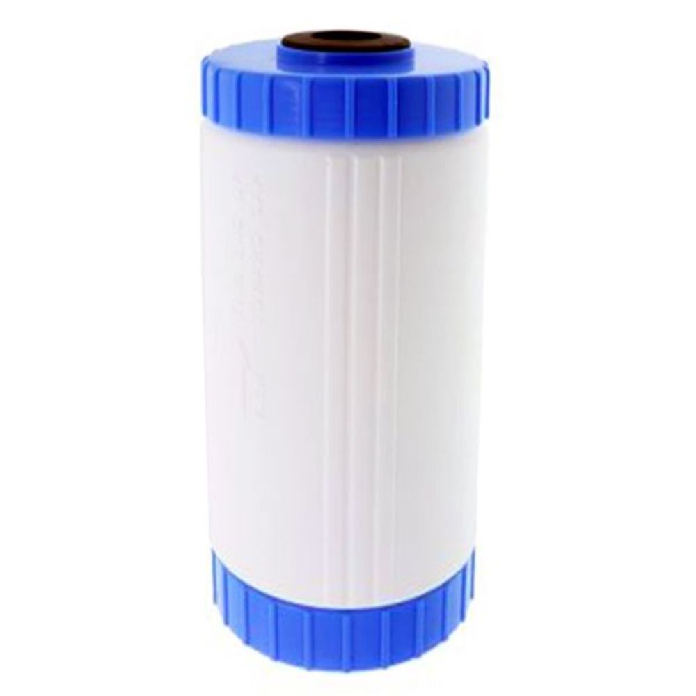 Pureteck, 4-1/2" x 10" Refillable Empty Cartridge White w/MB Filter