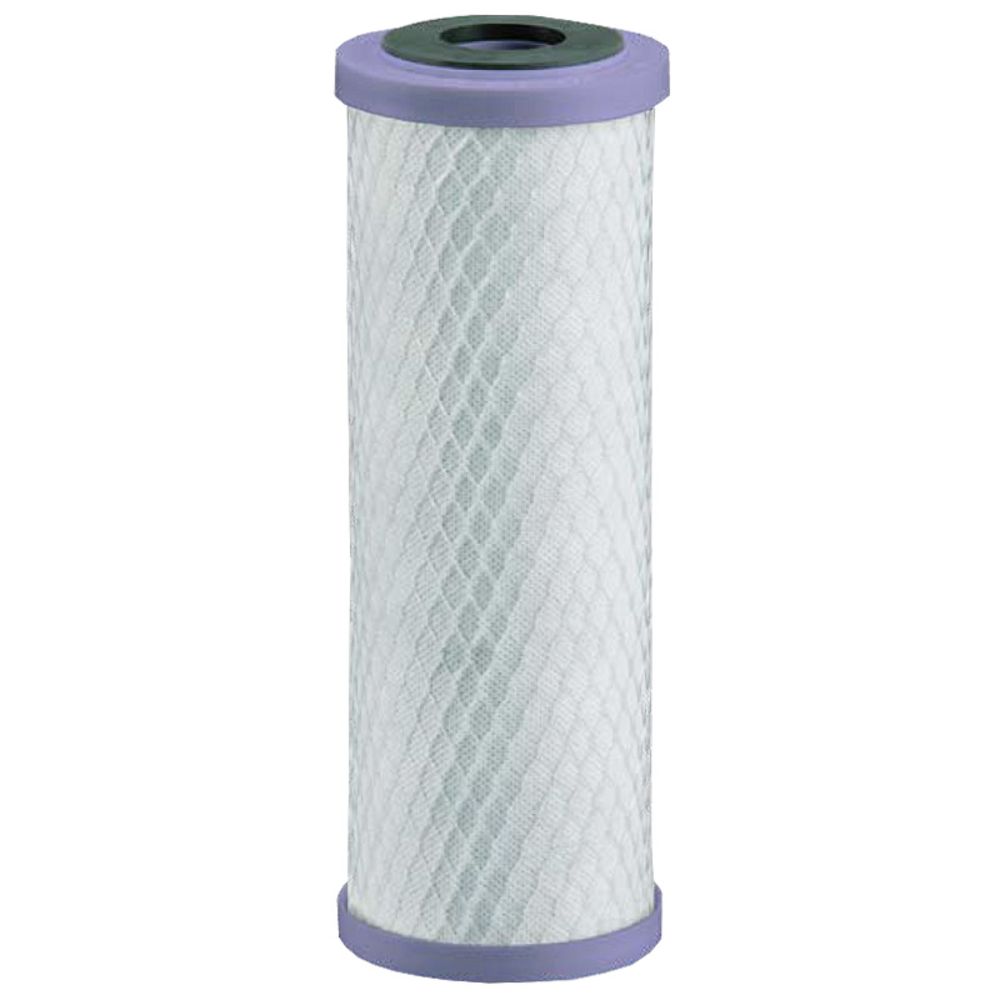 Filtrex Technologies, 9-3/4" Filtrex Matrikx - 01-250-10-GREEN - CTO Plus Green Carbon Block 1 Mic Filter