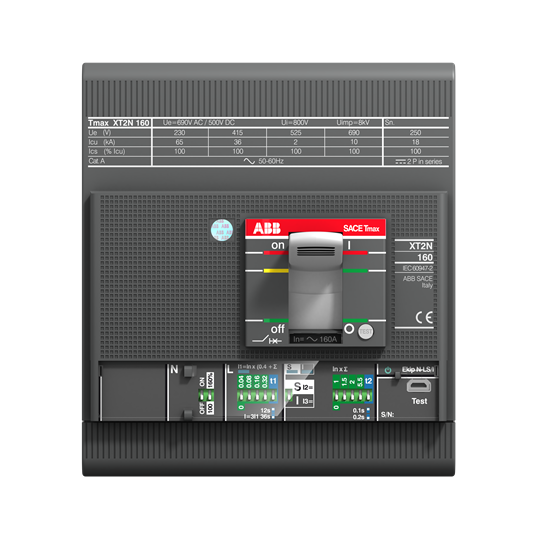 ABB Switchgears, ABB 1SDA100027R1 XT2N 160 Ekip LIG In=63A 4p F F