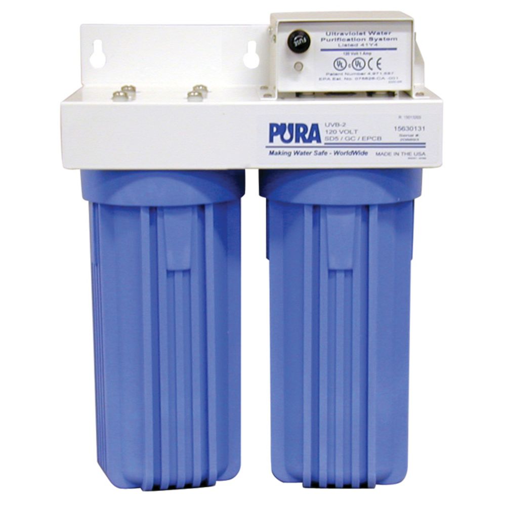 Pura, Aqua Flo UVB2-EPCB 15620221 2 GPM Ultraviolet UV Water System