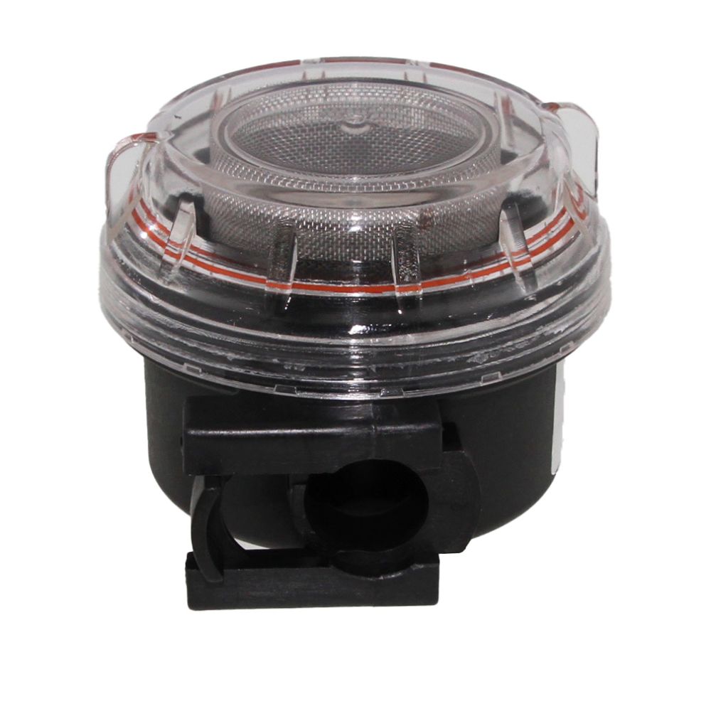 Aquatec, Aquatec 25-181 Pump Protector Strainer 40 Mesh Pump Filter SS 3/4" QA Male x 3/4" QA Female for 550 Series Pumps