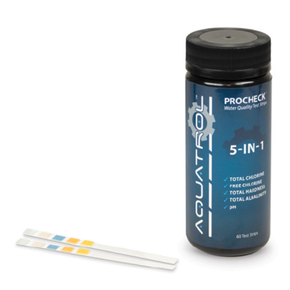 Hydronix, Aquatrol 5 In 1 Water Quality Test Strips, 60 Strips