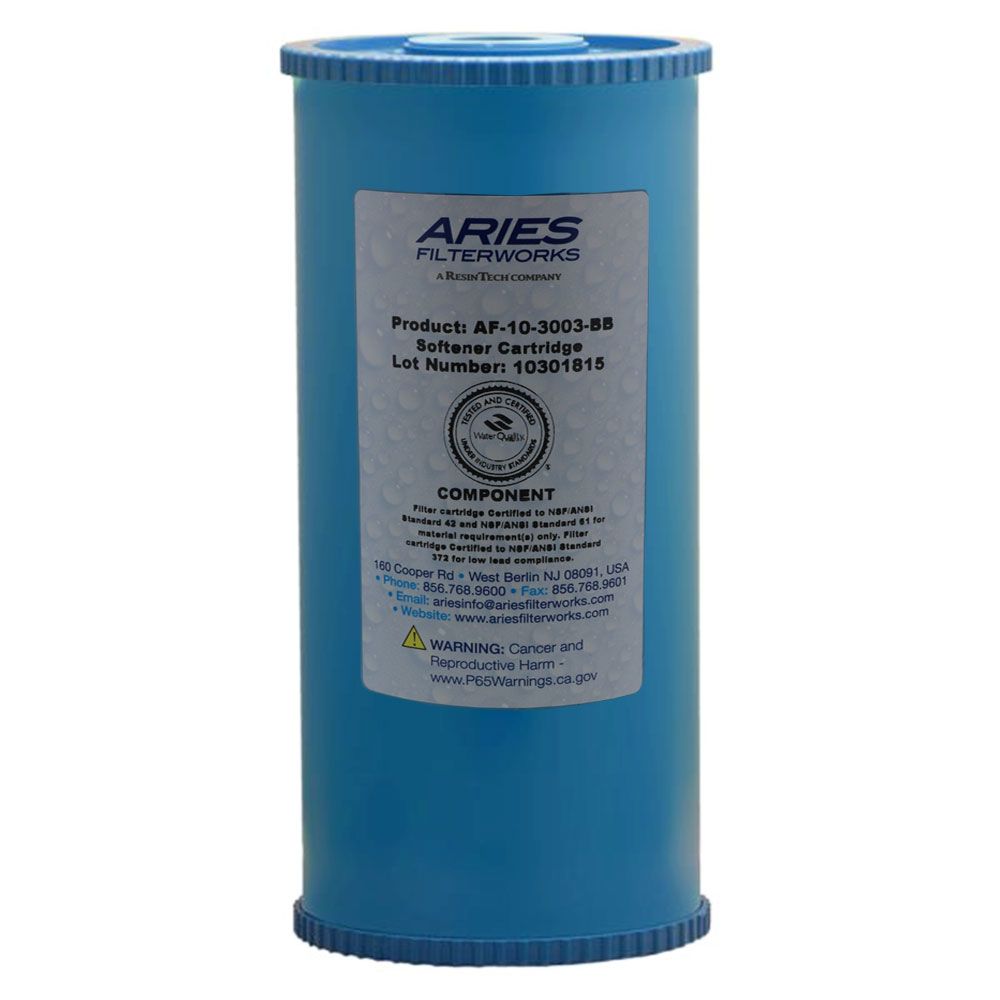 Aries, Aries 10" BB Softening Resin Cartridge