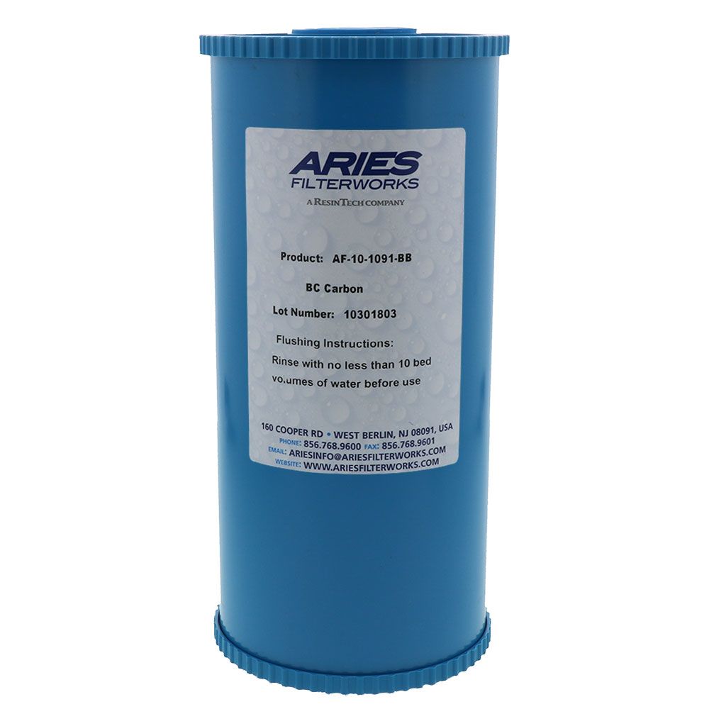 Aries, Aries AF-10-1091-BB Bone Char Fluoride Reduction Filter 4.5 x 10