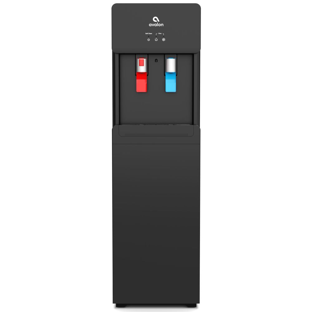 Avalon, Avalon Self Cleaning Bottleless Water Cooler Dispenser - Hot & Cold Water, Child Safety Lock, Innovative Slim Design - UL/Energy Star Approved- Black