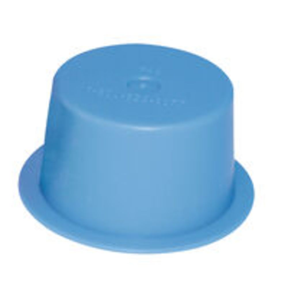 Micro Plastics, Blue LDPE Tapered Standard Cap & Plug