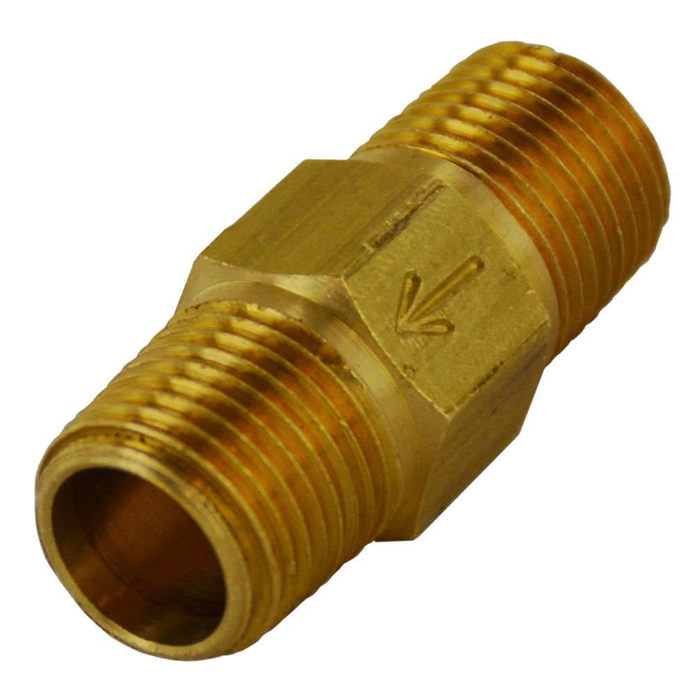 Hydronamic Engineering, Brass Check Valve 1/8 MPT x 1/8 MPT