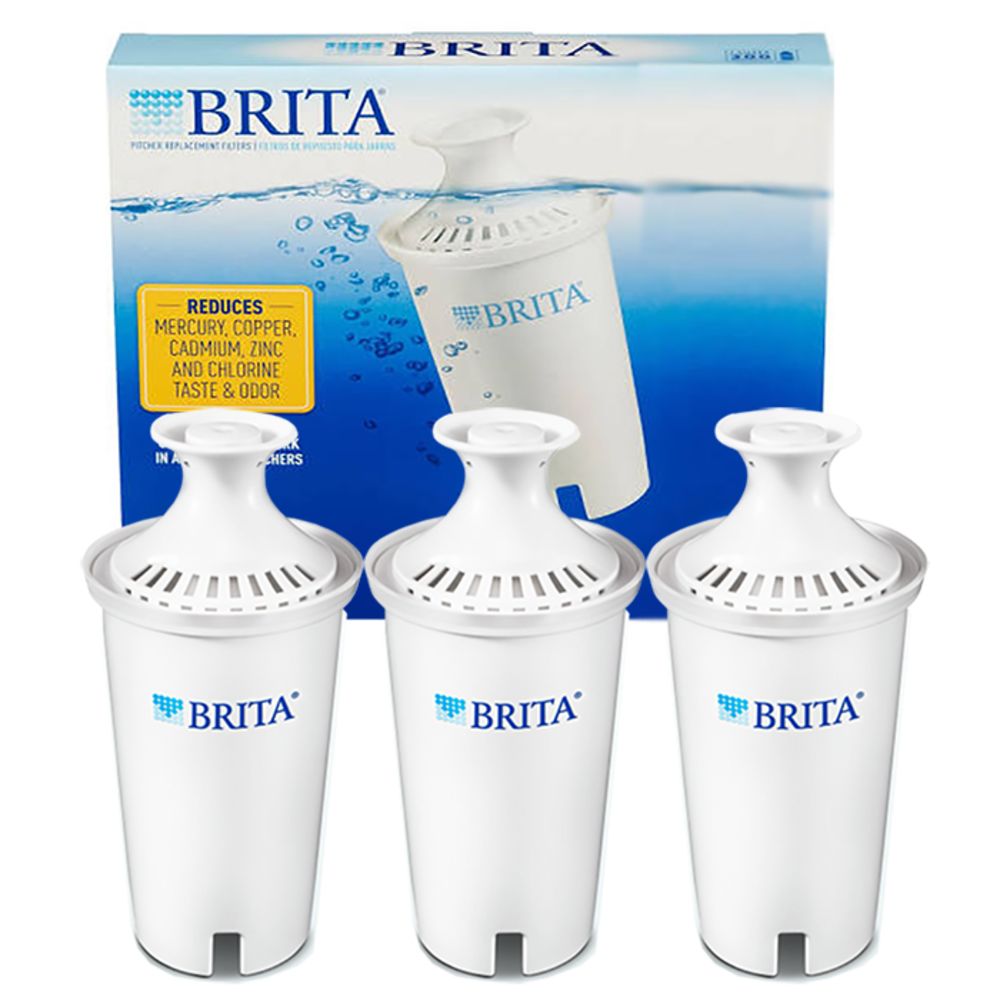 Brita, Brita Replacement Filters for Water Pitchers 3 Pack