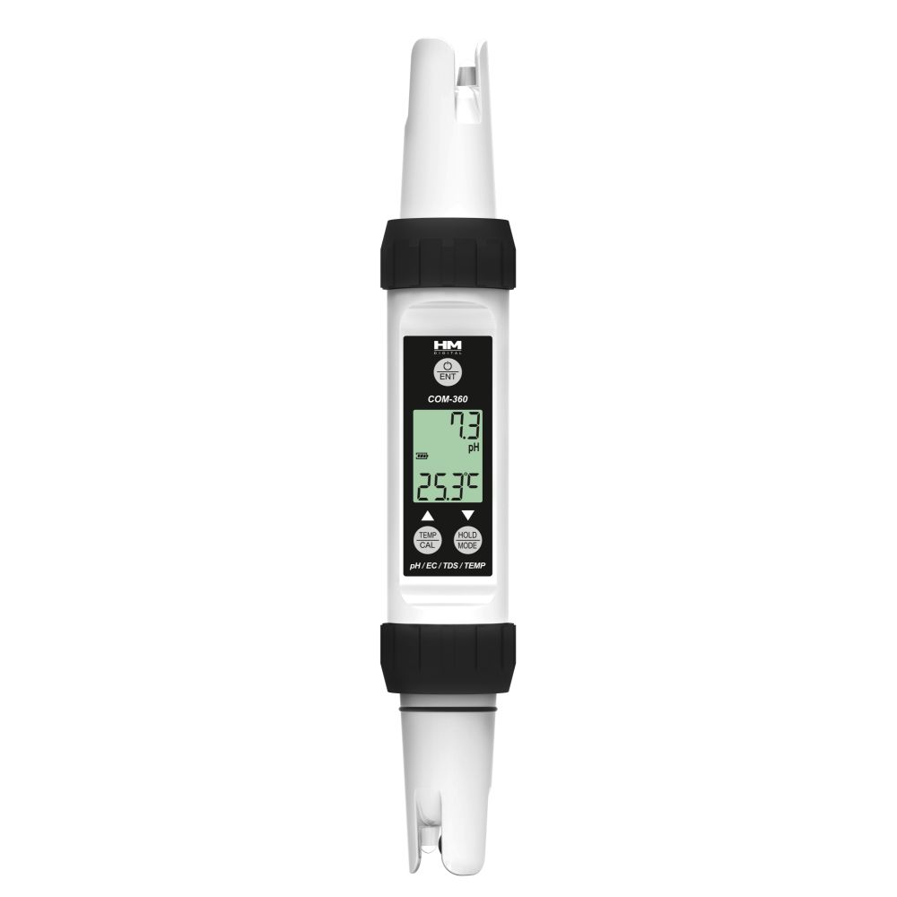 HM Digital, COM-360: Waterproof Professional Series pH/EC/TDS/Temp Meter