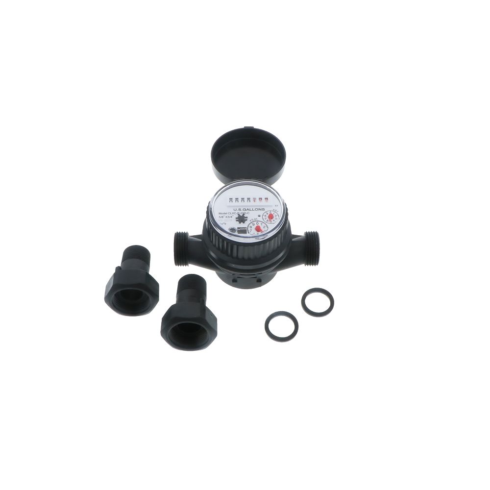 Clark, Clark CLXC-P Series Single Jet Totalizing Water Meter 5/8 x 3/4" No Pulse