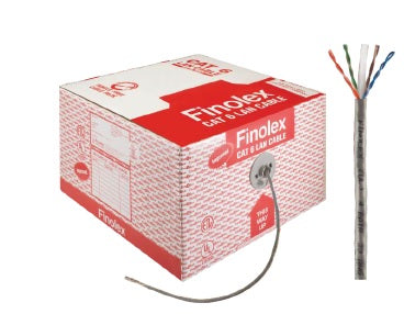 Finolex, Finolex 0.5x4P UTP CAT-6 LAN GRY (Coil of 305 Metres)