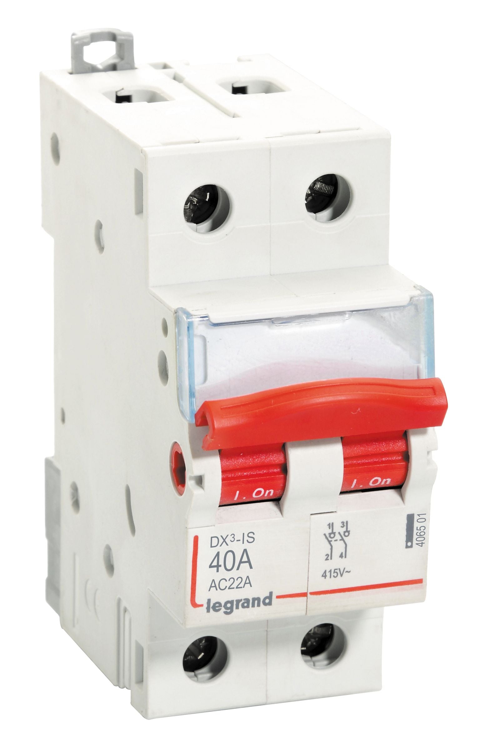 Legrand, Legrand 406501 - 40A DP AC:240V DX3 ISOLATORS